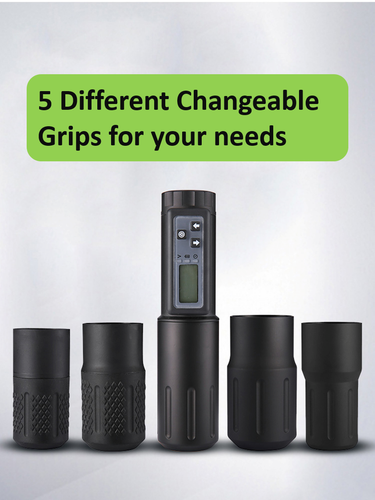 Zephyr Tattoo Wireless Rotary Pen with 5 Changeable Grips - Picture 2 of 6