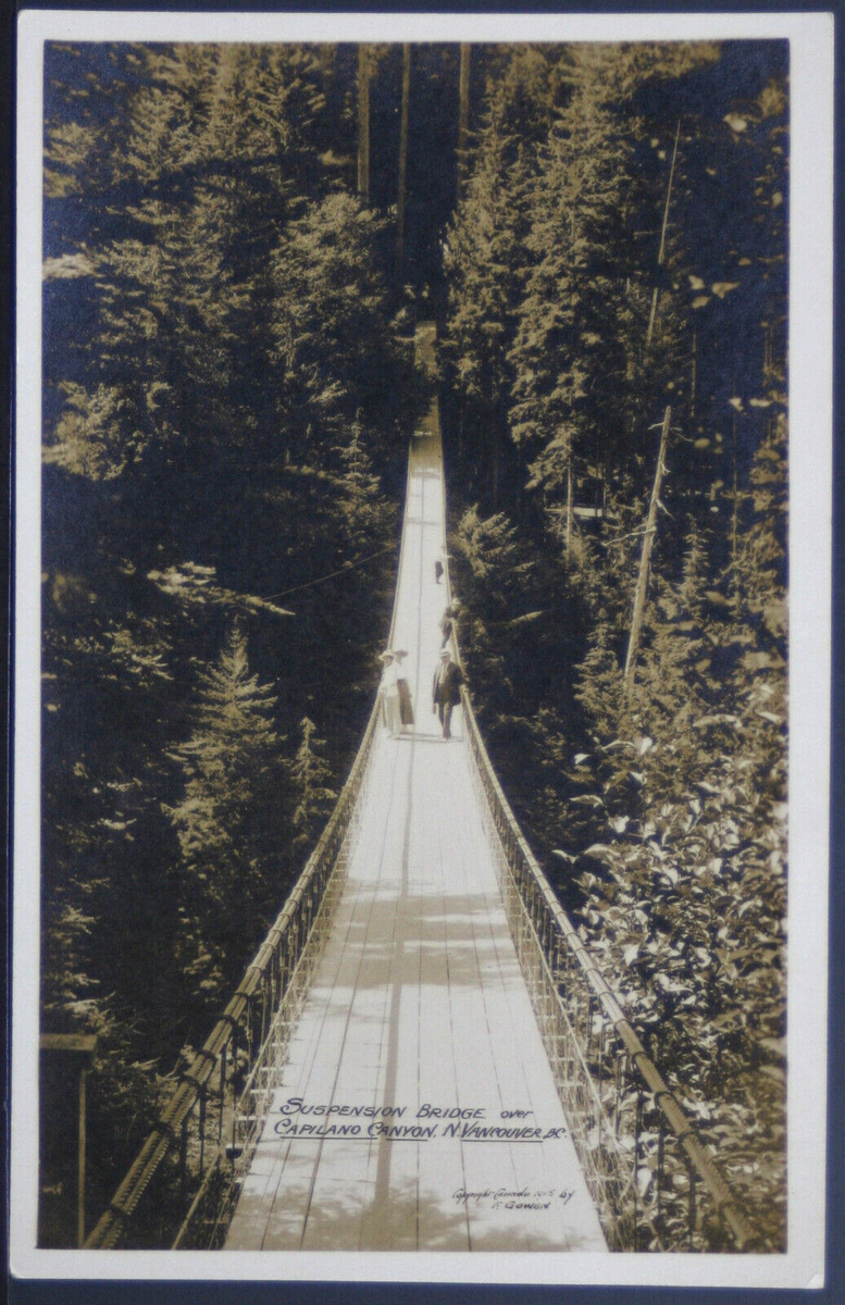 RPPC Suspension Bridge Capilano Canyon Vancouver BC PC1732