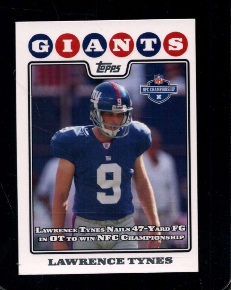 2008 TOPPS #319 LAWRENCE TYNES NMMT