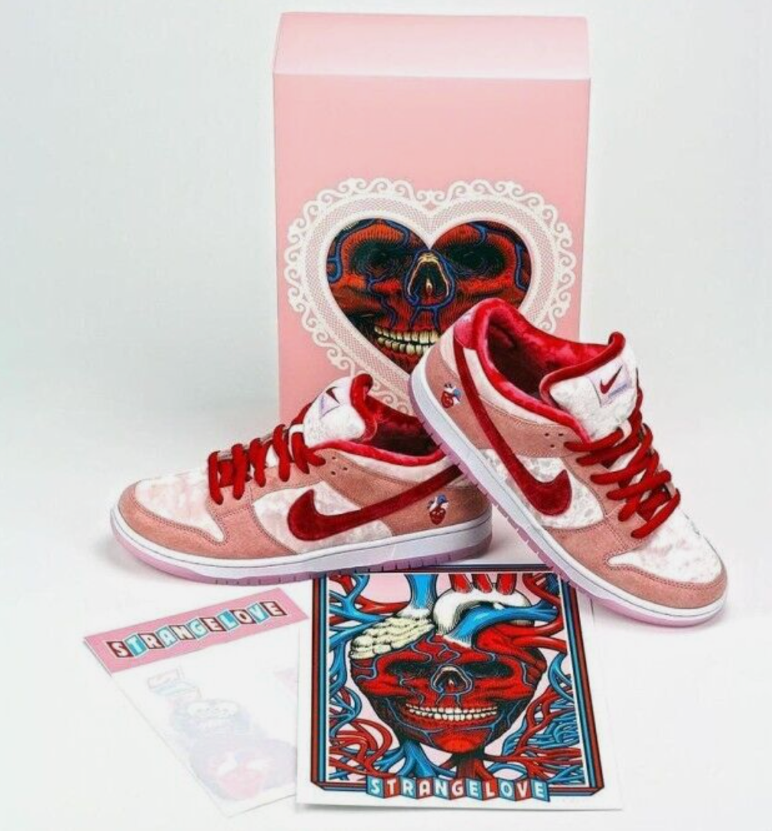 DS BRAND NEW - NIKE DUNK SB STRANGELOVE - SIZE 7 - SPECIAL DS BRAND NEW - NIKE DUNK SB STRANGELOVE - SIZE 7 - SPECIAL
