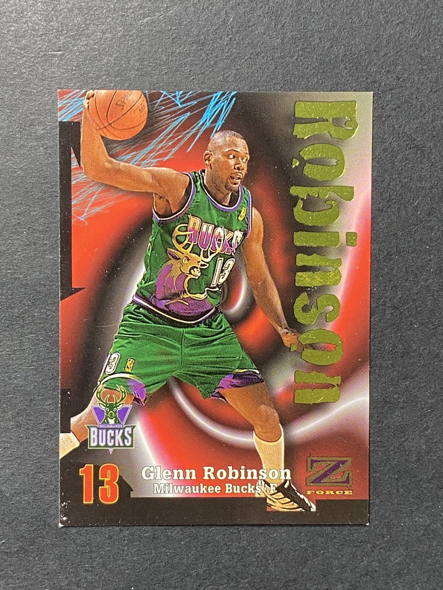 1997-98 SkyBox Z-Force #13 Glenn Robinson Milwaukee Bucks