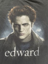 The Twilight Saga New Moon Movie Promo Edward Cullen Shirt Mens Medium