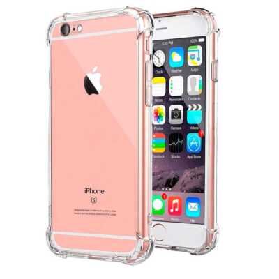 Clear TPU Gel Silicone ShockProof Antishock Case Cover Tasche for iPhone 6 6S #1