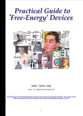 Practical Guide to 'Free-Energy' Devices by P.J. Kelly (Unbounded w/ 2586 Pages)
