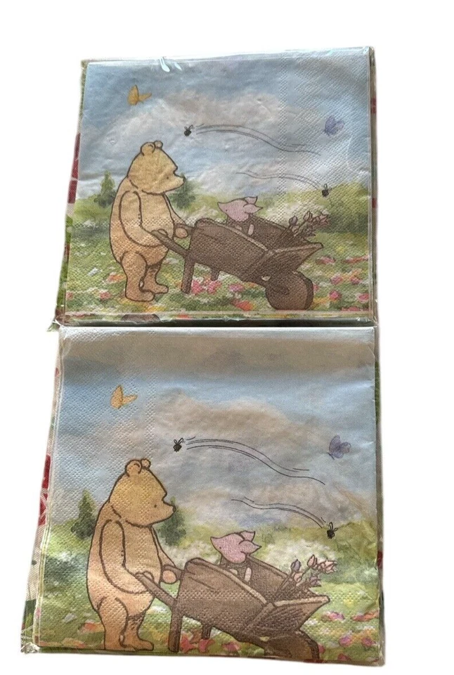 Suministros de fiesta para baby shower Winnie The Pooh 120 piezas Foto 4 de 4