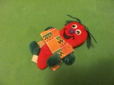 Vintage Toy Box Veggie Seedies Red Pepe Pepper Bean Bag Plush Stuff Animal 1998.