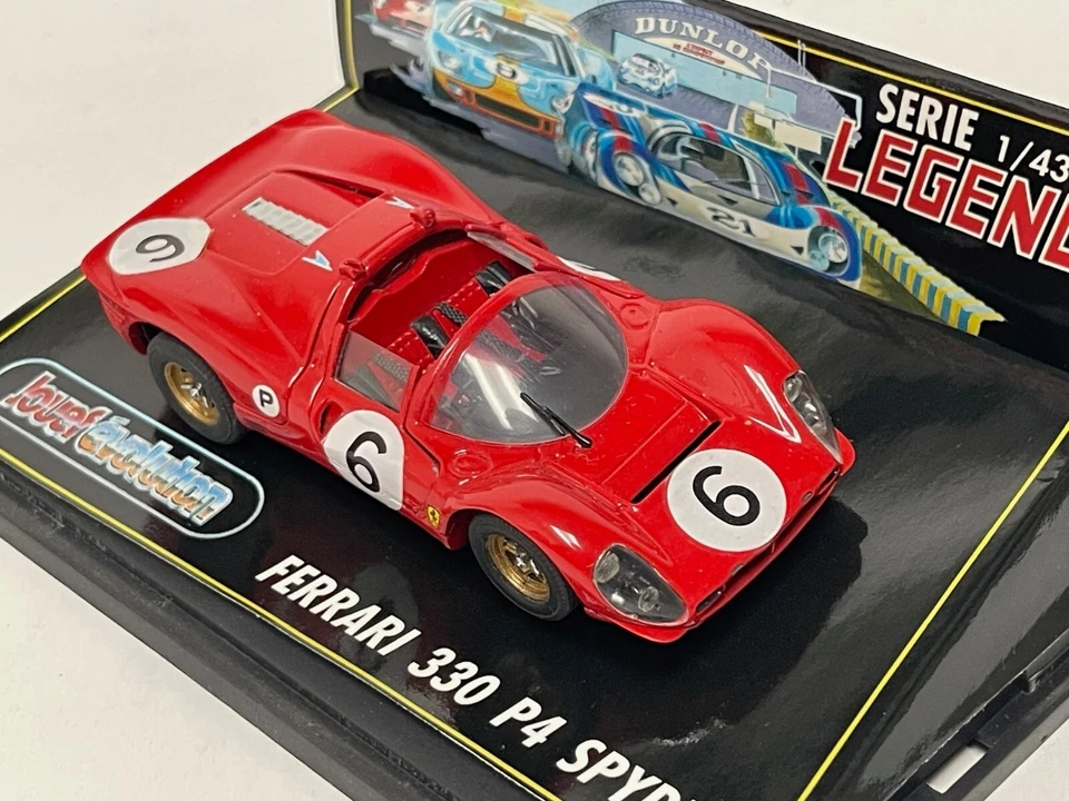 1/43 Jouef Evolution Ferrari 330 P4 Spyder in Rosso Corsa Red   TR278 - Image 2 of 4