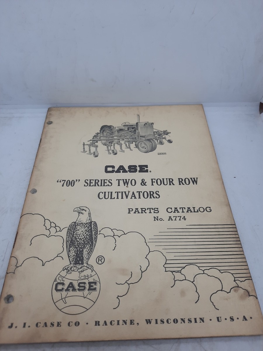Original 1961 Case 700 Series 2 and 4 Row Cultivators Parts