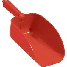 (Case of 12) MILLER MFG 5 PINT RED POLY SCOOP FOR ICE, FEED OR SEED
