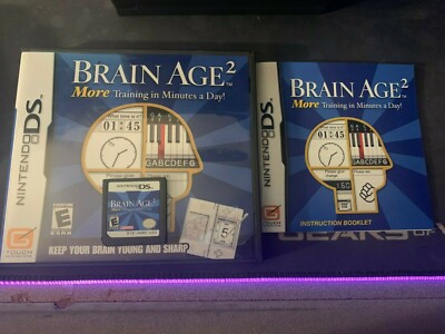 Brain Age 2: More Training in Minutes a Day Nintendo DS Used