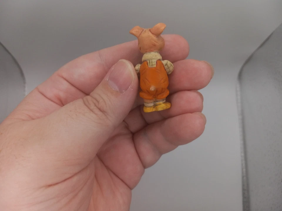 Salamander Poliwoggs 微型猪带玩具球雕像已停产!  — 第 2/4 张图片