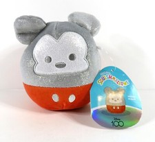 Squishmallow Disney 100 Anniversary Celebration 5" Plush Mickey Mouse NEW