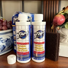 2 X ZAP! Professional Porcelain Fiberglass Tile & Grout Restorer Concentrate NEW