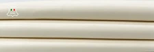 VANILLA BUTTER IVORY Italian Metis Lambskin Leather Bookbinding 5+sqf 0.9mm #C09