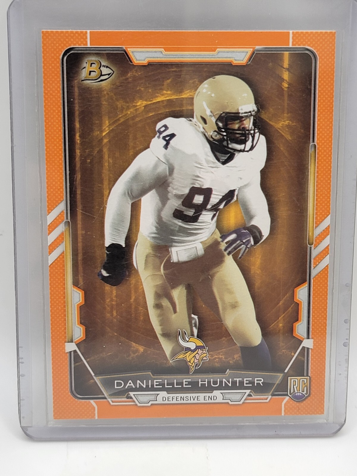 2015 Bowman - Rookies Orange #87 Danielle Hunter /299 (RC)