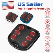 Snailax Shiatsu Foot Massager with Heat, Electric Kneading Foot Massager Machine