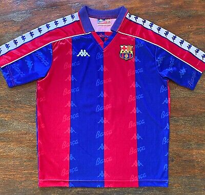 FC Barcelona 1995 Kappa Jersey soccer #3 Guardiola. | eBay FC Barcelona 1995 Kappa Jersey soccer #3 Guardiola. | eBay