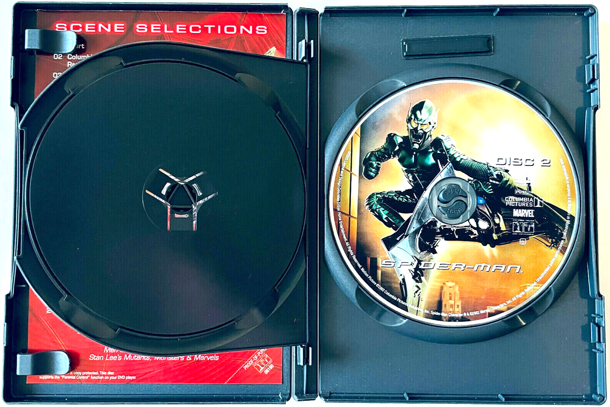 SPIDER-MAN (2002) Full Screen Special Edition 2 DVD Set