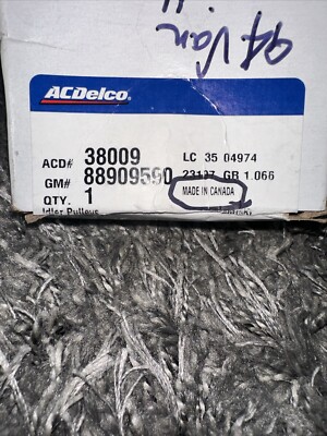 GM ACDelco Accessory Drive Belt Tensioner Pulley 38009 | eBay