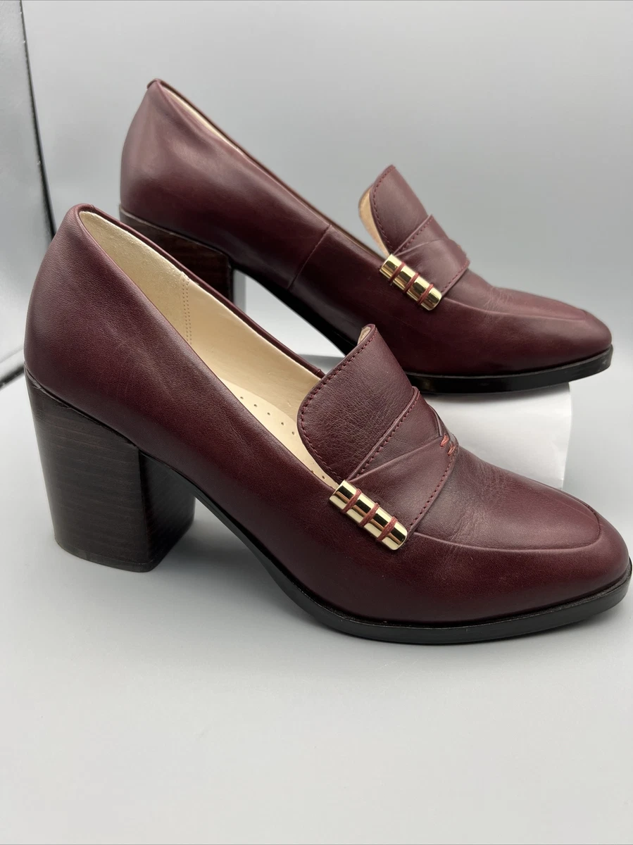 Cole haan chunky heel sale