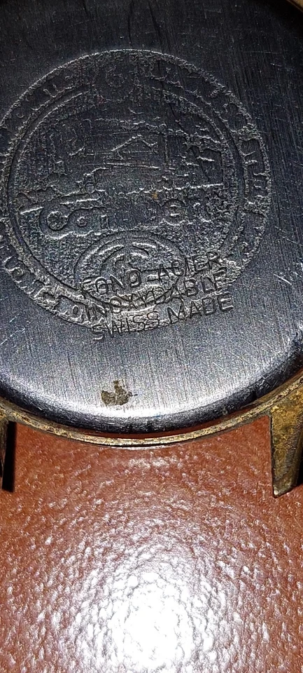 Reloj suizo mecánico vintage Cortebert para hombre Foto 3 de 4