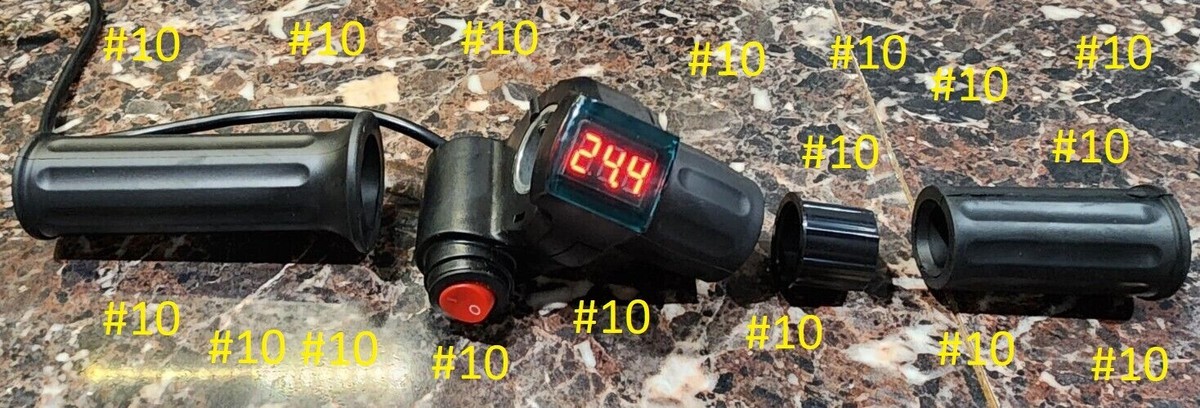 48v Variable Speed Kit With Taillights & Brake Light For Razor MX500 MX650 ECO