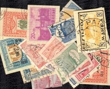 ESTONIE avant 1941 collections de 25 à 100 timbres différents oblitérés