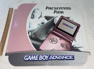 PRESENTING PINK Nintendo Game Boy Advance GBA SP Original Store