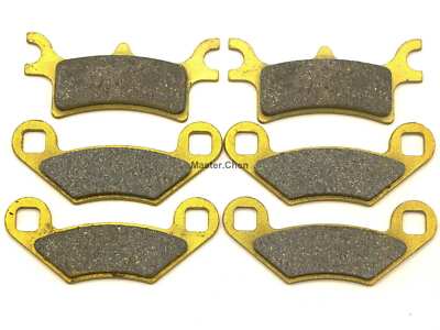AHL Front and Rear Brake Pads for POLARIS Sportsman 400 2003-2005/Sportsman 450 2006-2007/Sportsman 500 HO/EFI 2003-2008/Trail Blazer 250 2005-2006/Trail Boss 330 2005-2011, Pads - Canada