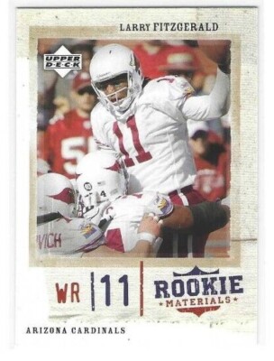 2005 Upper Deck Rookie Materials Football Cards Finish Your Set!