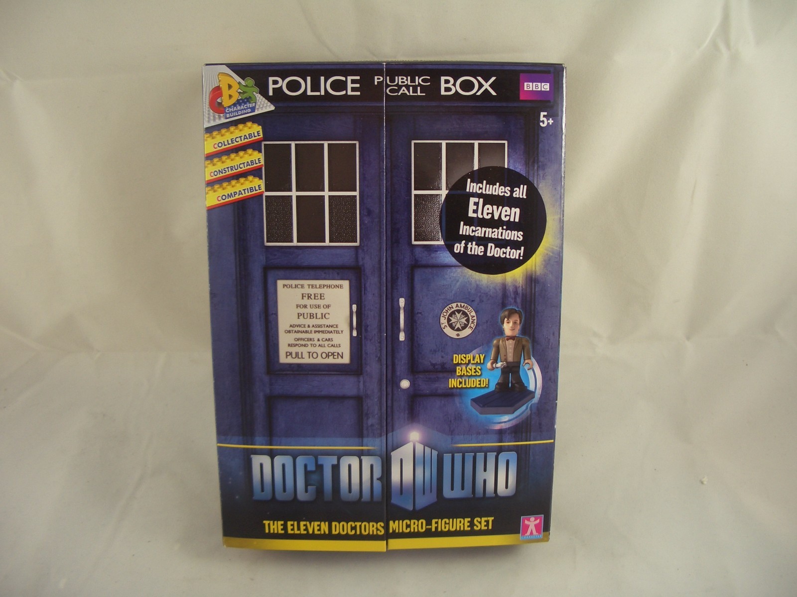 Doctor Who Character Building The Eleven Doctors Micro-Figure Set Doctor Who Character Building The Eleven Doctors Micro-Figure Set
