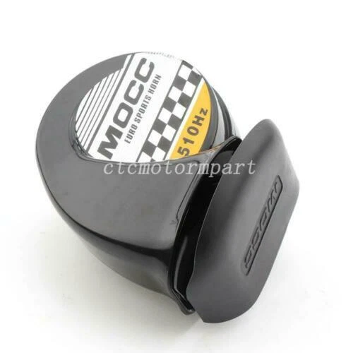 Bocina eléctrica 12V Snail Loud para Harley-Davidson Heritage Softail Classic FLSTC Foto 3 de 4