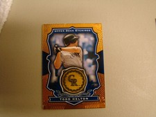 2004 Upper Deck Etchings Todd Helton Bat Card Box # 26 Colorado Rockies