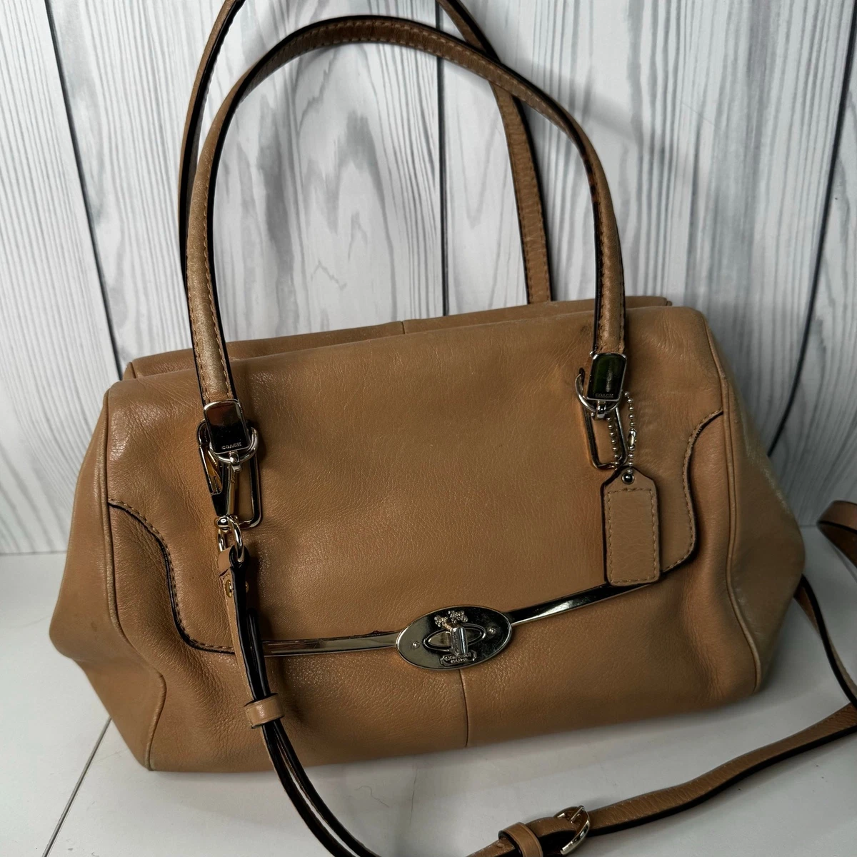 Coach Madison Turn Lock Satchel/Top Handle Bag Handbags & Bags for 