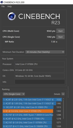 [Getestet] Intel Core i7-9700K - 8C/8T 3.60-4.90GHz Prozessor CPU - Bild 9 von 10