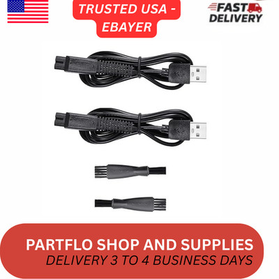 Charging Cable Replacement for Hatteker Shaver Electric, Micro Touch Solo Trimme