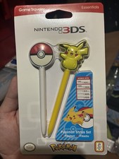 Nintendo DS Pok mon 2015 3DS Stylus Pens 2 Pikachu  Pokeball Sealed