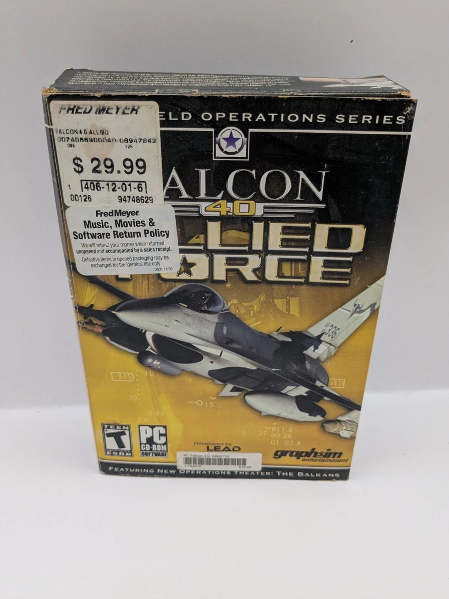 Falcon 4.0 Simulation Video Games for sale | eBay