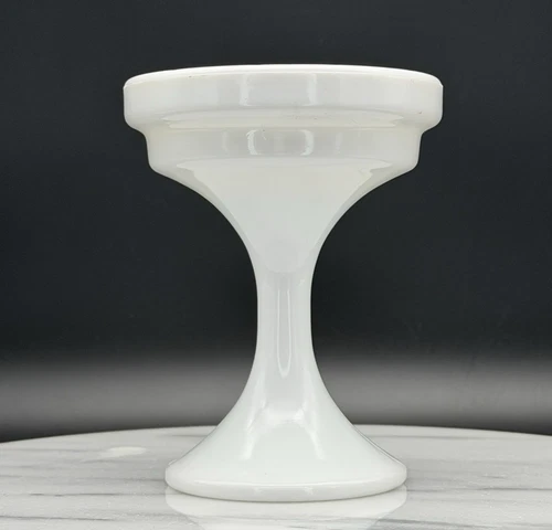 WESTMORELAND Milk Glass Fairy Lamp Pedestal - White BASE ONLY