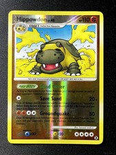 HIPPOWDON 25/111 RARE RISING RIVALS POKEMON REVERSE HOLO LIGHTLY PLAYED