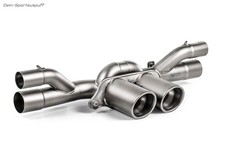 Akrapovic Titan Mittig Endschalldämpfer-Ersatzrohr Porsche 911 991.1 GT3