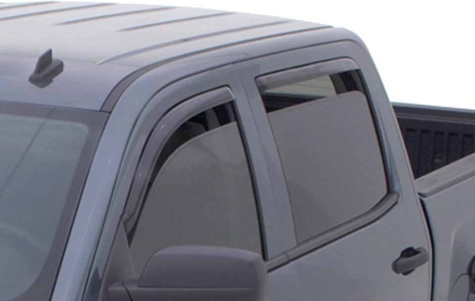 AVS In-Channel Ventvisor Window Deflectors for 15-19 Silverado Sierra Ext. Cab Foto 2 de 4