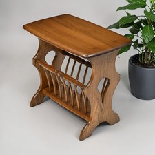 Ercol Side Table with Magazine Rack Below Golden Dawn Finish FREE* UK Delivery