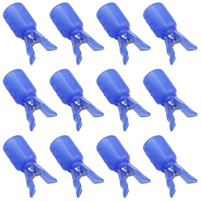 RLECS 12PCS Blue Portable Squid Hook Protector - Squid Jig Hook Cover