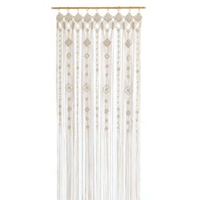 Boho Macrame Window Curtain Room Divider Doorway Curtain 79 x 35 Inches Large...