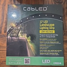 Cabled 12v Led Linear Outdoor Lighting Kit By Cree. 12ft.