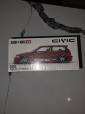 Mini GT x Kaido House 1:64 Honda Civic EF Kaido Works V2 Red KHMG156
