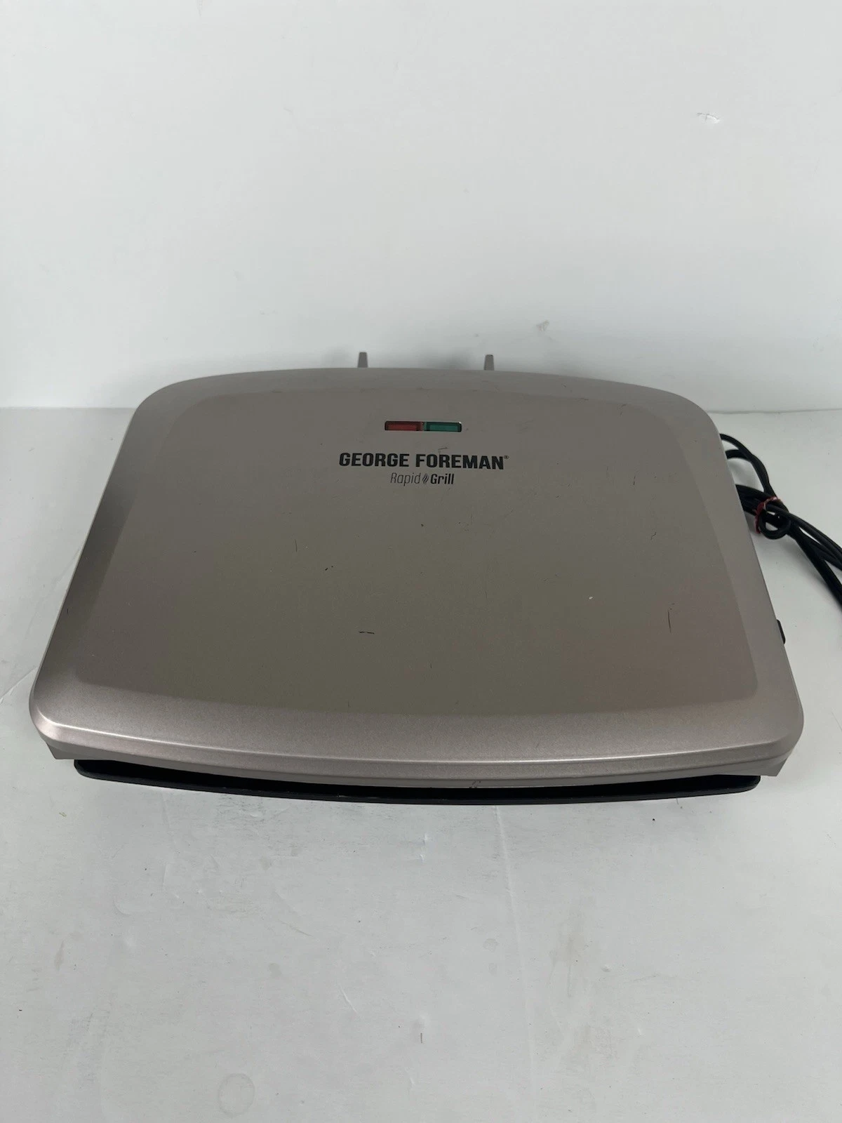 George Foreman Electric rapid grill model rpgf3801gg Removable Grill/Drip Tray