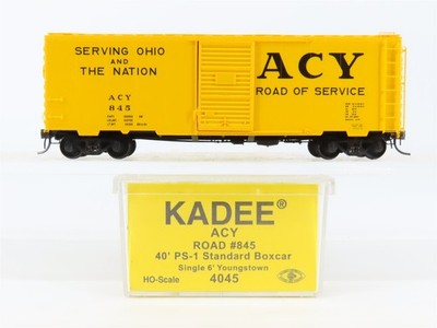HO Scale Kadee 4045 ACY ''Serving Ohio'' 40' PS-1 Youngstown Door Box Car #845