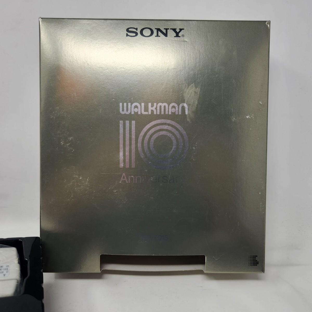 G 】9698 SONY WM-701S 10th Anniversary ポータブルカセット